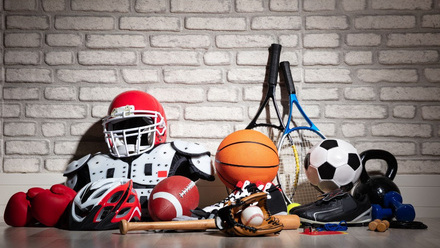 Image of sports equipment