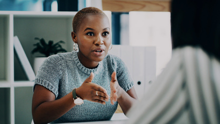 Image of women negotiating